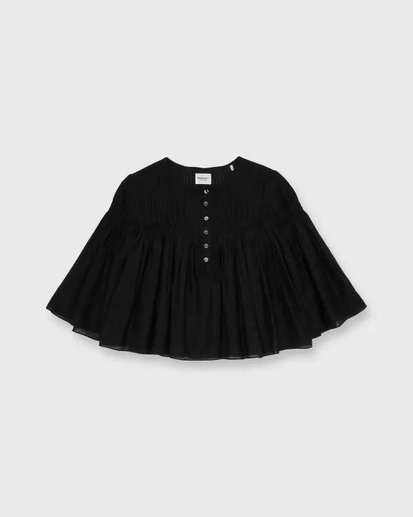 Hot Isabel Marant Étoile Axeliana Top Black