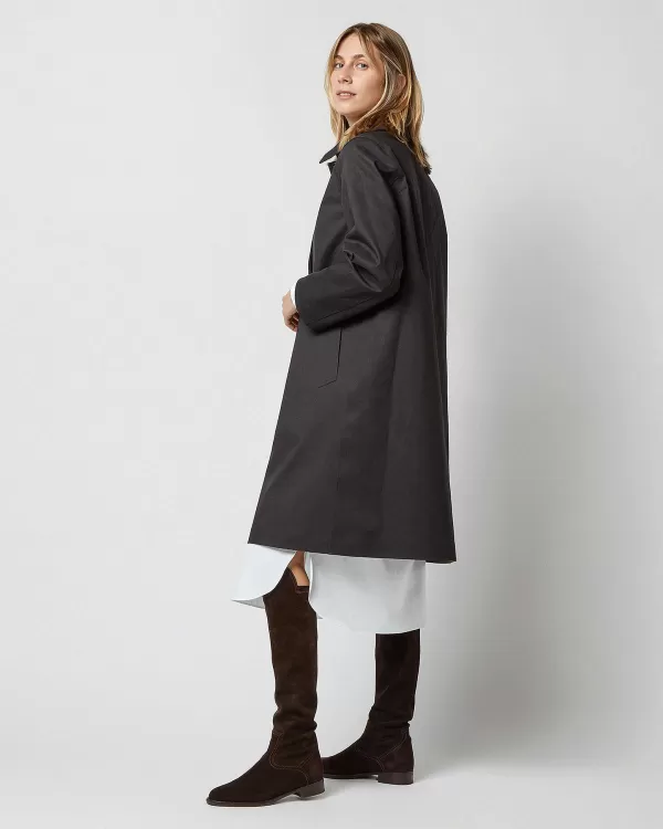 Clearance Mackintosh Banton Coat Black