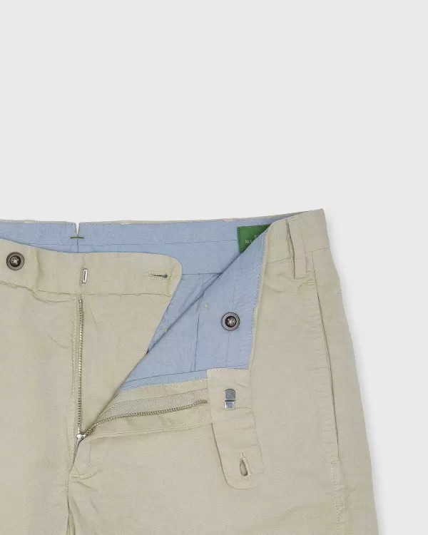 New Sid Mashburn Garment-Dyed Short Sand Cotolino Twill