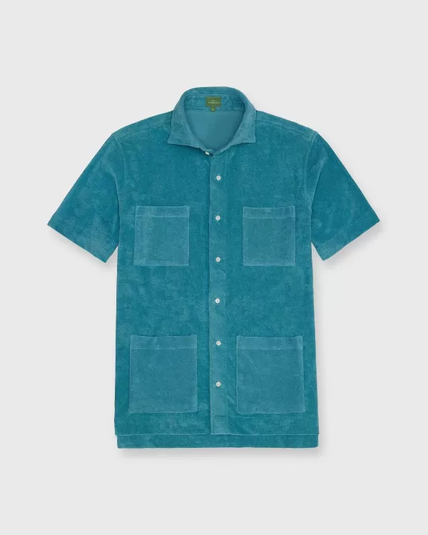 Cheap Sid Mashburn Knit Marquez Shirt River Terry