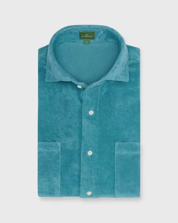 Cheap Sid Mashburn Knit Marquez Shirt River Terry