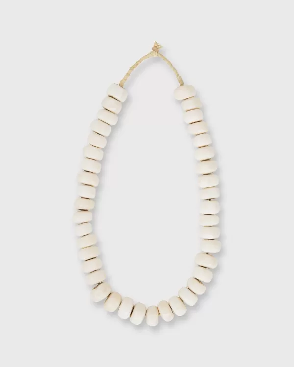 Shop Ann Mashburn Large Cowbone Beads Ivory