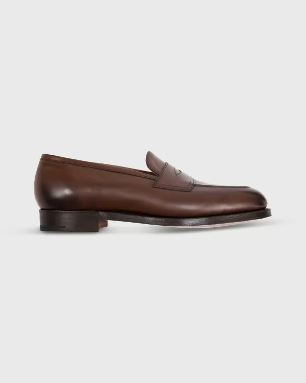 Outlet Edward Green Piccadilly Loafer Dark Oak Antique