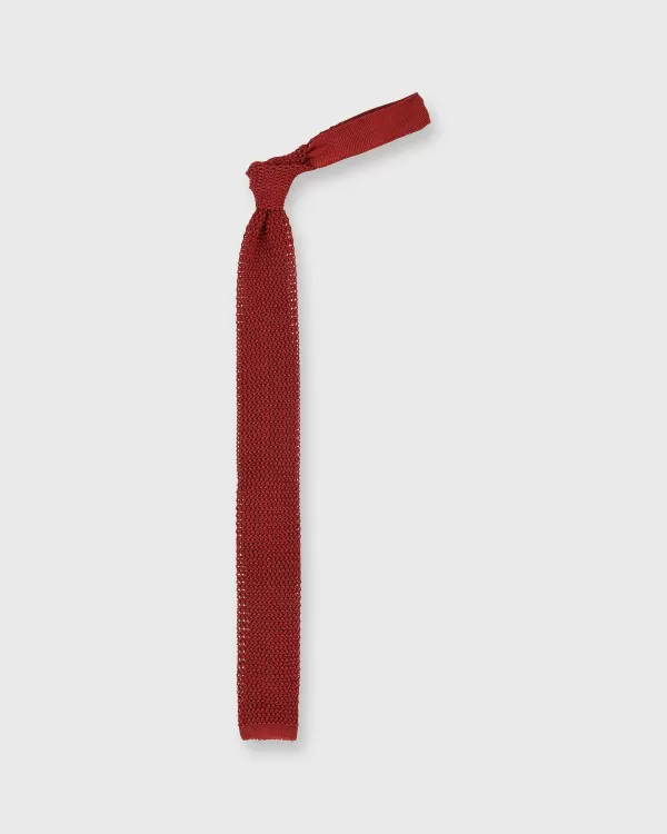 New Sid Mashburn Silk Knit Tie Cinnamon