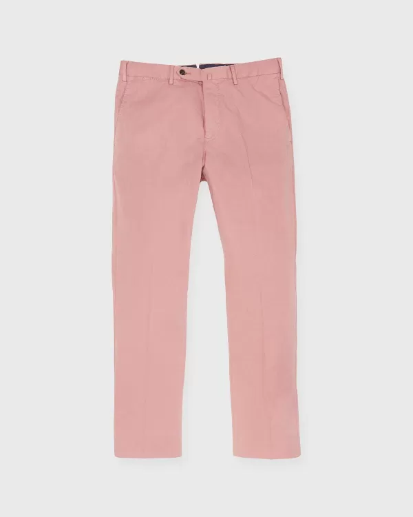 Sale PT01 Sport Trouser Rose Garment Dyed Stretch Silkochino