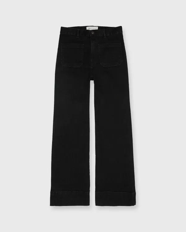Flash Sale Jeanerica St Monica Cropped Jean Black 2 Weeks